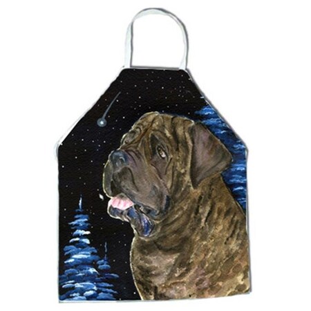 Carolines Treasures Carolines Treasures SS8463APRON Starry Night Mastiff Apron - 27 x 31 in. SS8463APRON